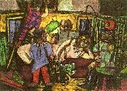 Max Beckmann husvagnen painting